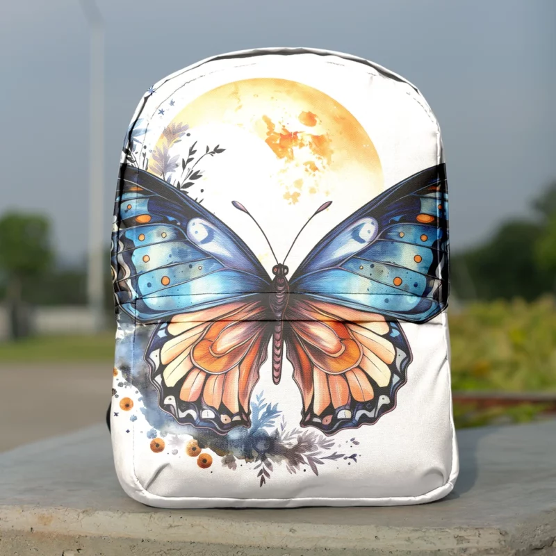 Butterfly Fairytale Illustration Minimalist Backpack