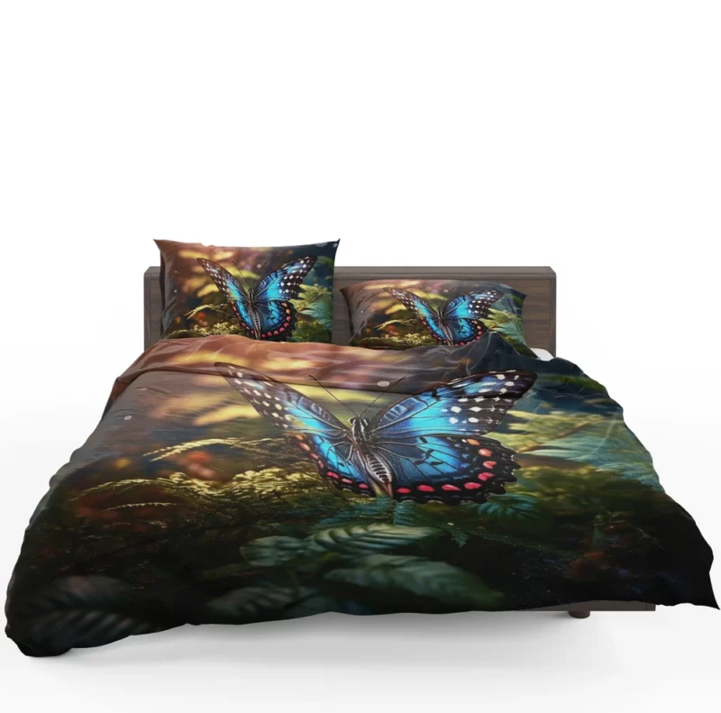 Butterfly in the Flowers Bedding Set 1