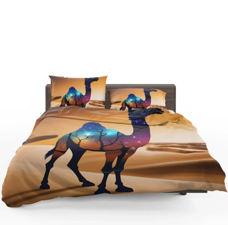 Camel in Desert Bedding Set 1