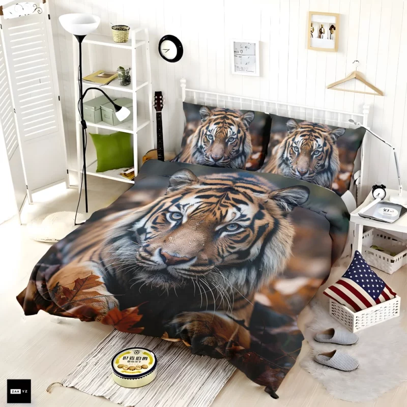 Celebrating the Majesty of Bengal Tigers Bedding Set