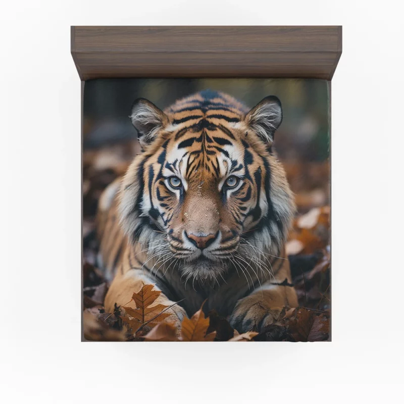 Celebrating the Majesty of Bengal Tigers Fitted Sheet