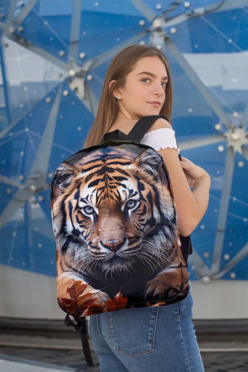 Celebrating the Majesty of Bengal Tigers Minimalist Backpack 2