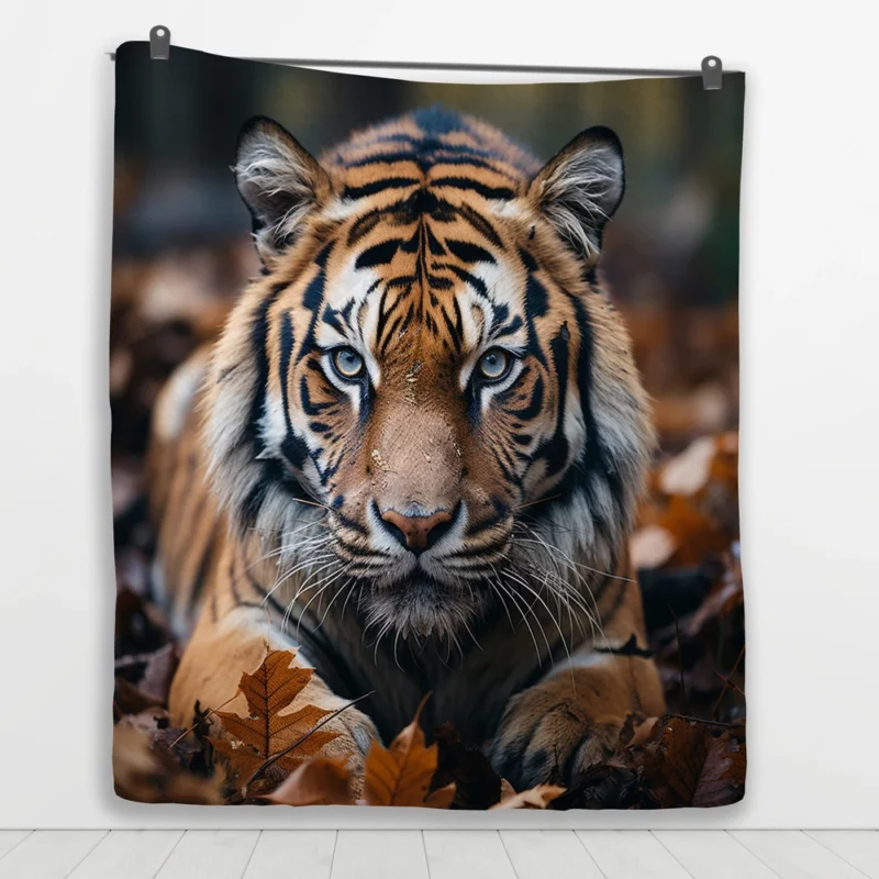 Celebrating the Majesty of Bengal Tigers Quilt Blanket 1