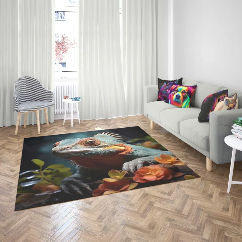 Chameleon Rainforest Artistry Rug 2