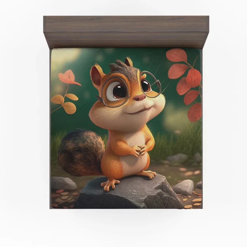 Chester Chipmunk in Disneys Encanto Style Fitted Sheet