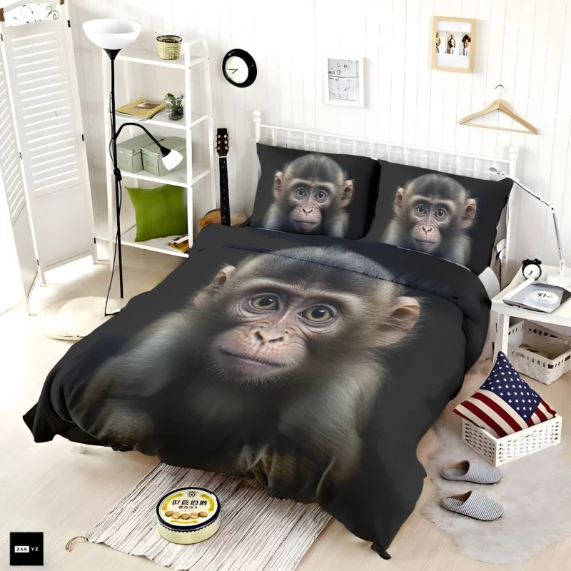 Chimpanzee Portrait Bedding Set