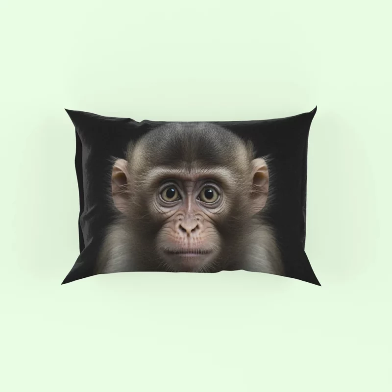 Chimpanzee Portrait Pillow Case