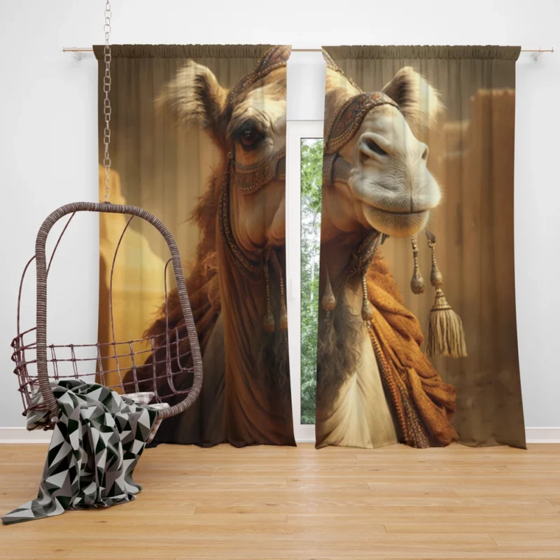 Chocolate Bar Artwork Window Curtain