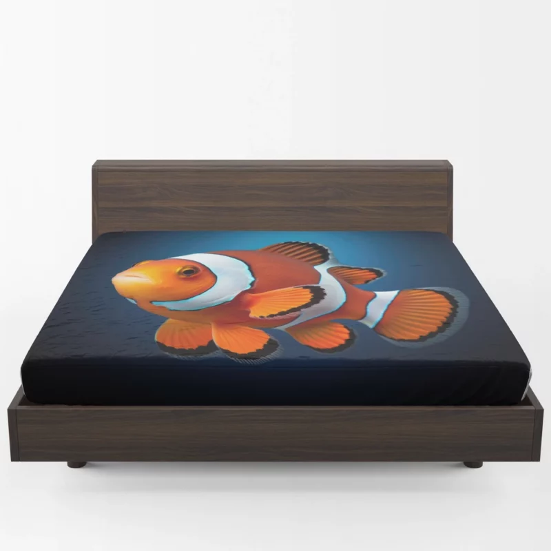 Clownfish AI Generated Fitted Sheet 1