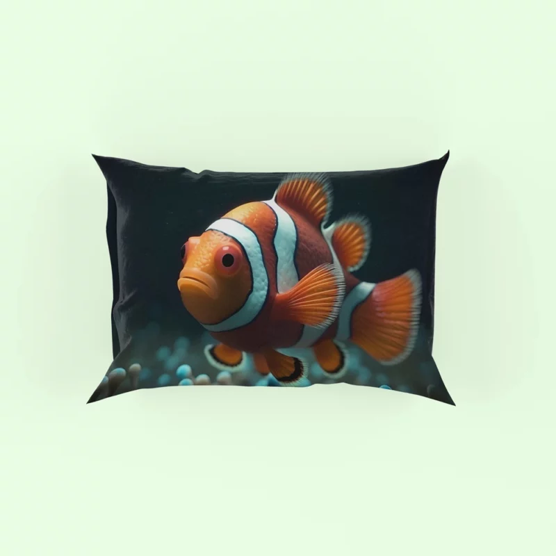 Clownfish in Aquarium Pillow Case