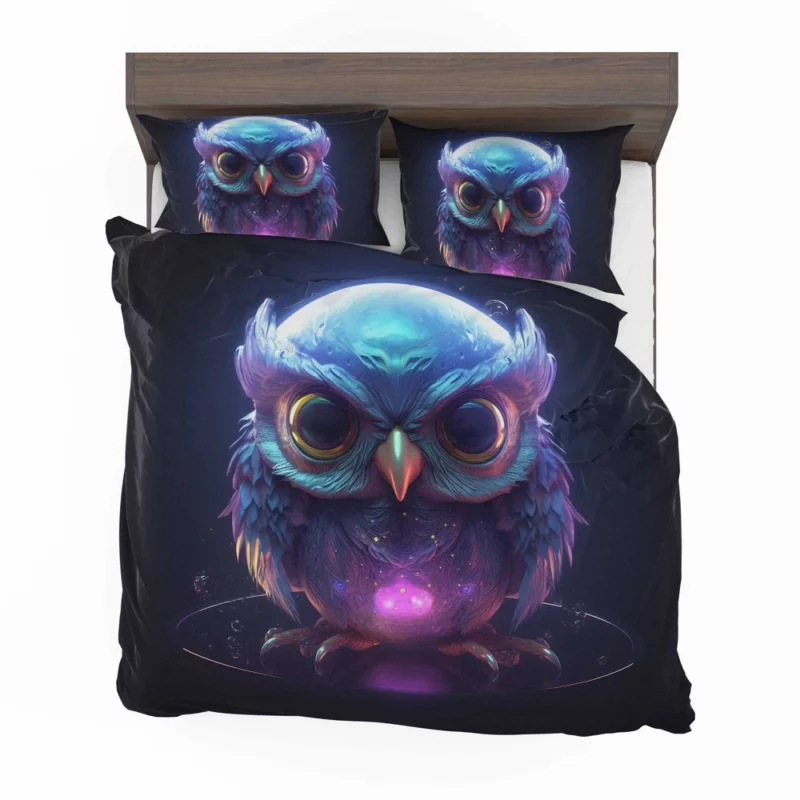 Crystal Baby Phoenix Illustration Bedding Set 2