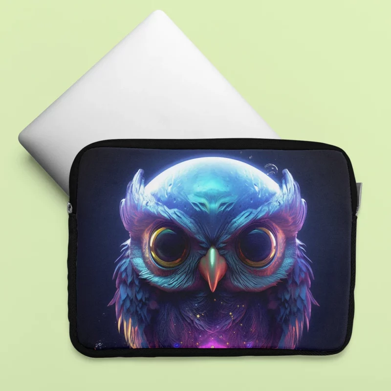 Crystal Baby Phoenix Illustration Laptop Sleeve