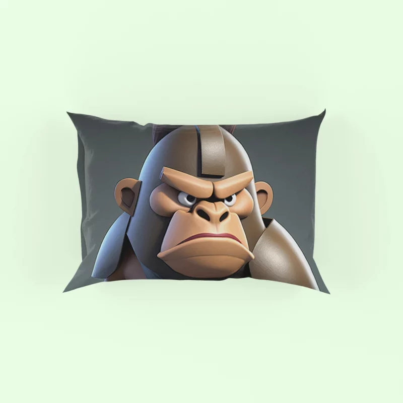 Cute Baboon Character Pillow Case