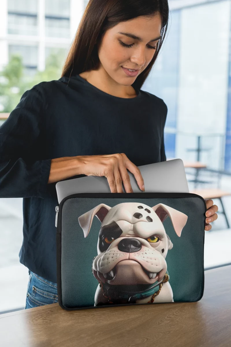 Cute Dalmatian Dog Studio Portrait Laptop Sleeve 1