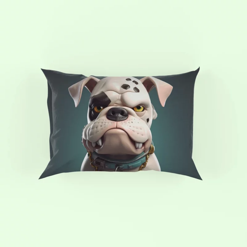 Cute Dalmatian Dog Studio Portrait Pillow Case