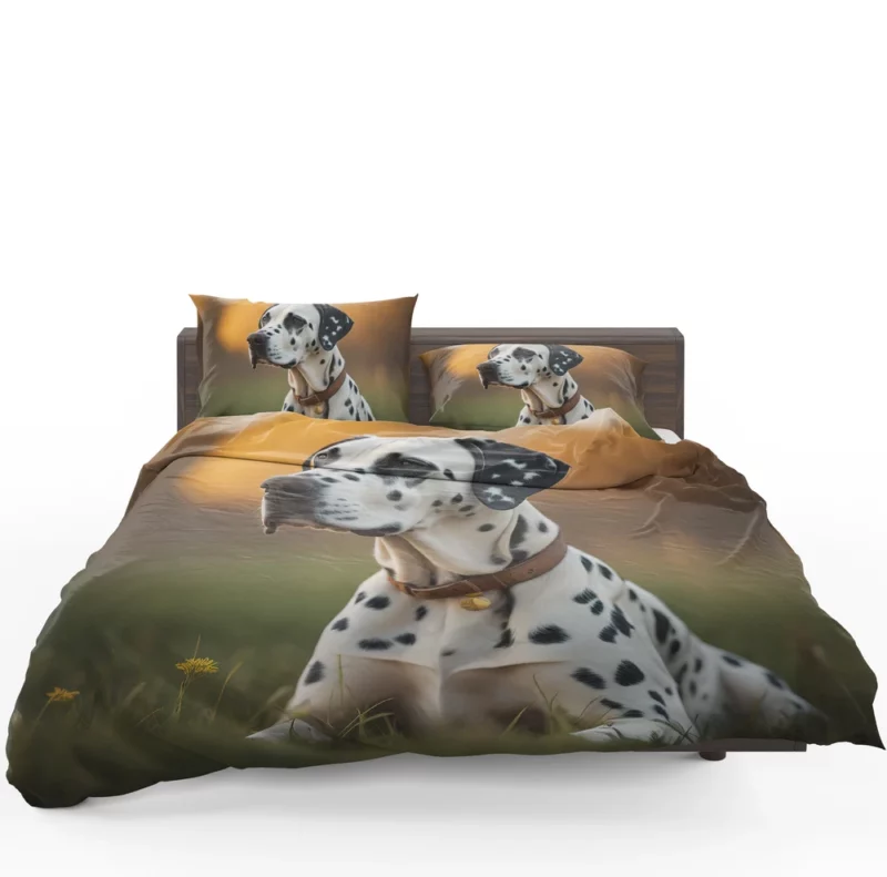 Dalmatian Dog AI Generation Bedding Set 1