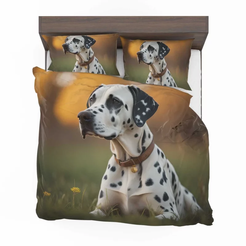 Dalmatian Dog AI Generation Bedding Set 2