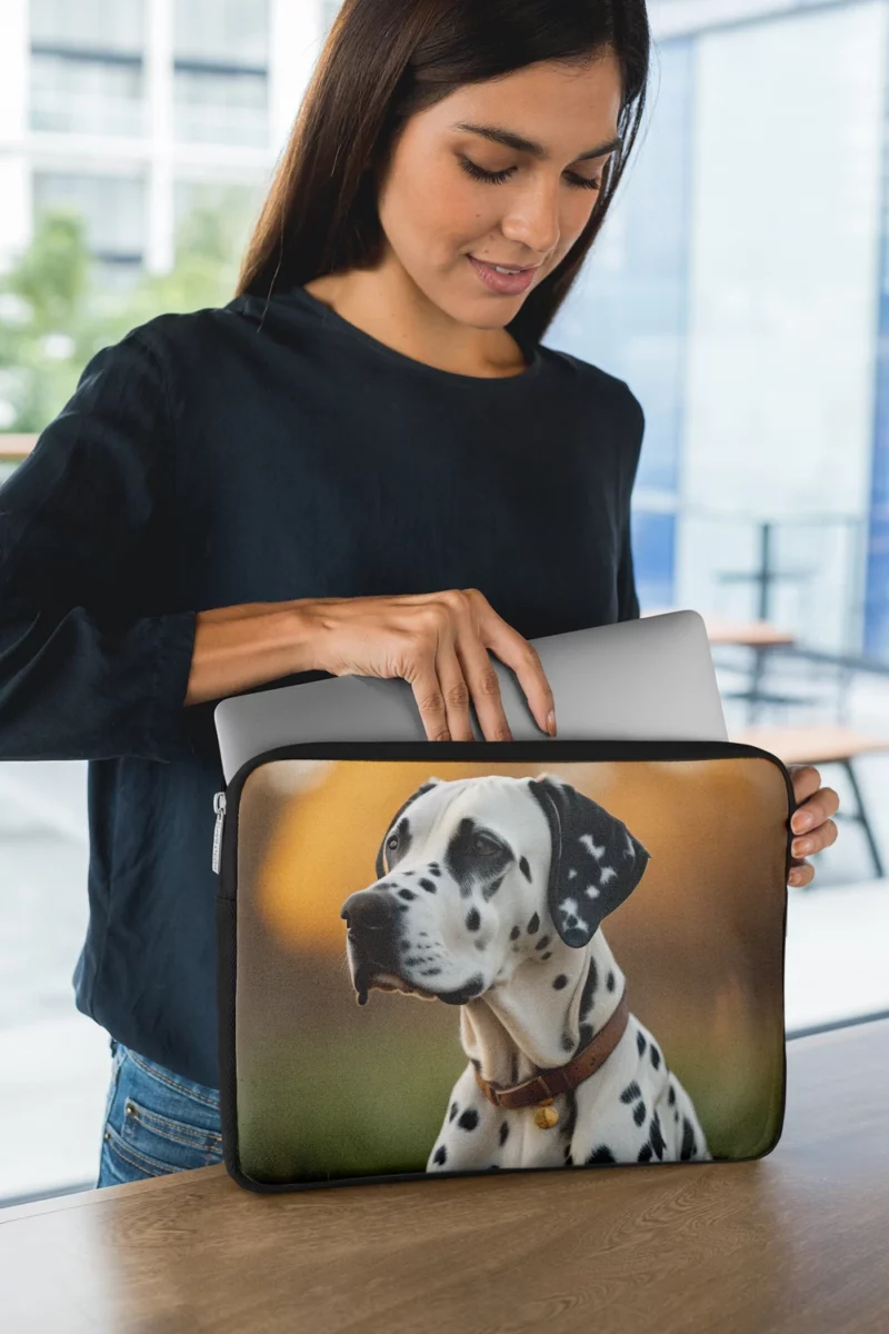 Dalmatian Dog AI Generation Laptop Sleeve 1