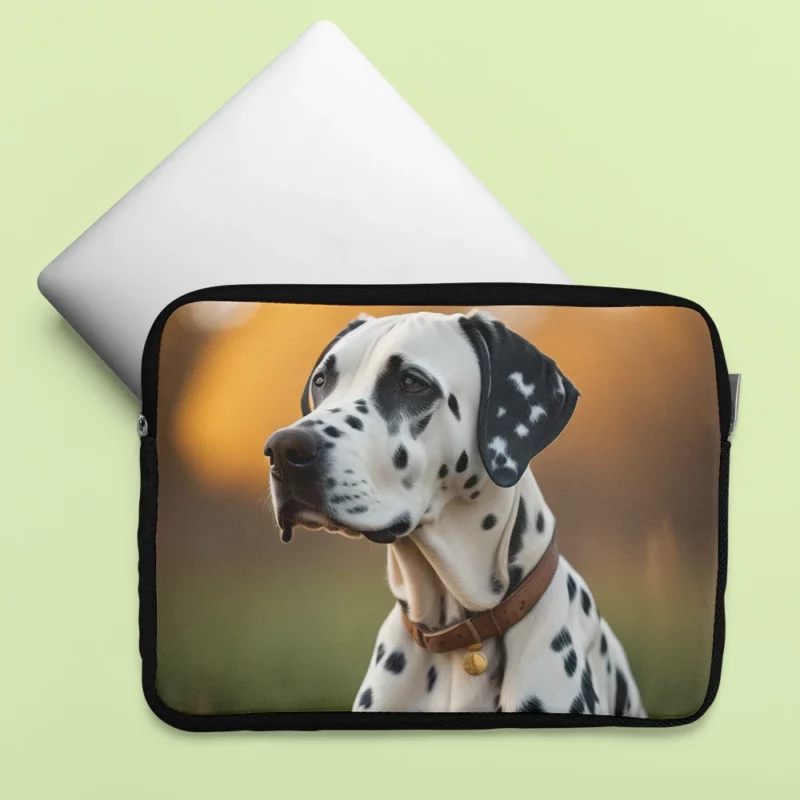 Dalmatian Dog AI Generation Laptop Sleeve