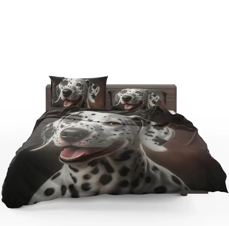 Dalmatian Dog Close-Up Bedding Set 1