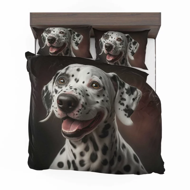 Dalmatian Dog Close-Up Bedding Set 2