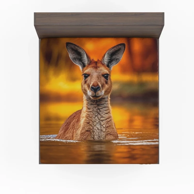 Deer Generated by AI Fitted Sheet