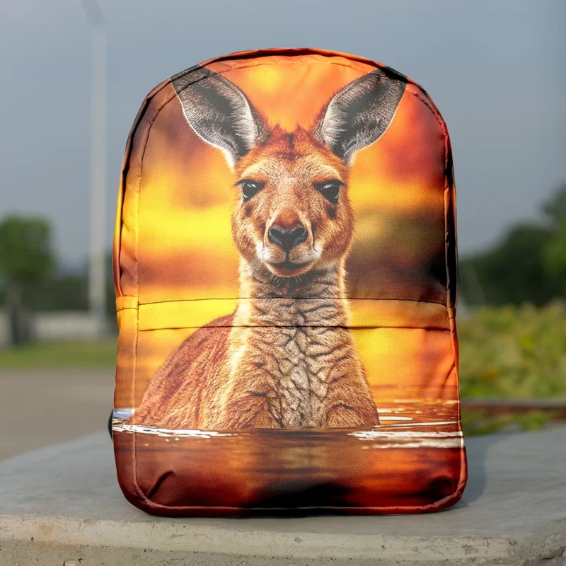 Deer Generated by AI Minimalist Backpack