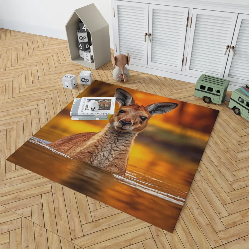 Deer Generated by AI Rug 1