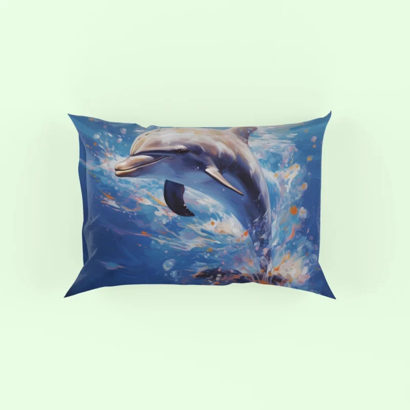 Dolphin World Animal Day Pillow Case