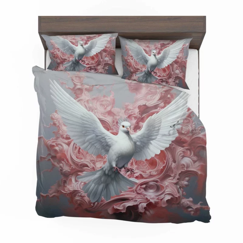 Dove Sky Painting Bedding Set 2