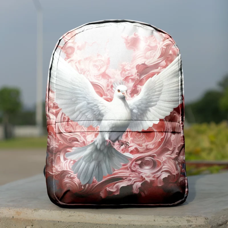 Dove Sky Painting Minimalist Backpack