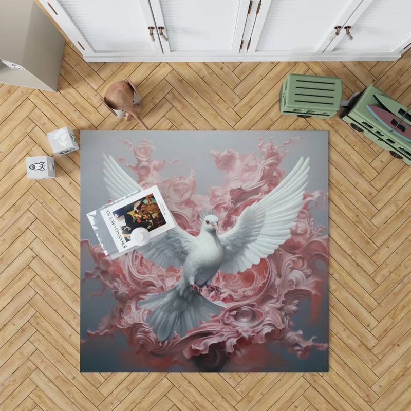 Dove Sky Painting Rug