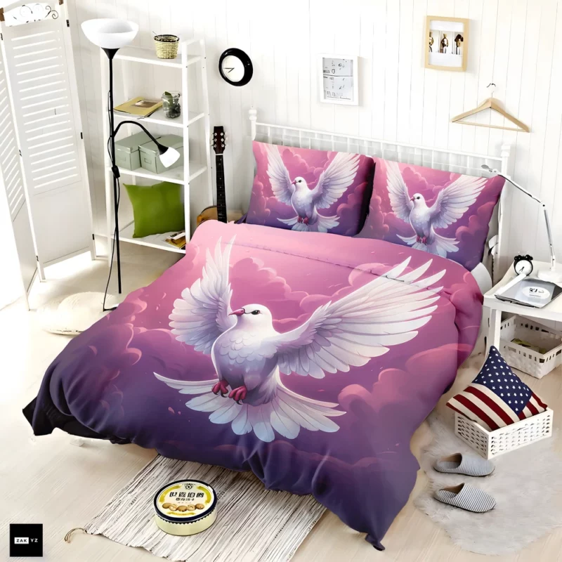 Dove Vector Logo Bedding Set