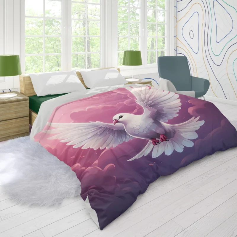 Dove Vector Logo Duvet Cover