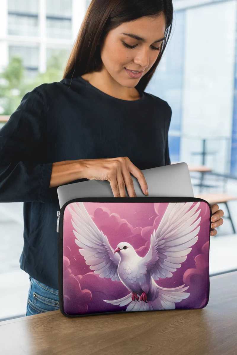 Dove Vector Logo Laptop Sleeve 1