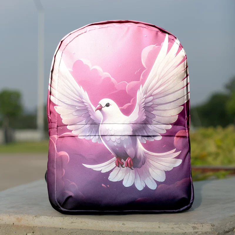 Dove Vector Logo Minimalist Backpack