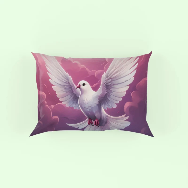 Dove Vector Logo Pillow Case