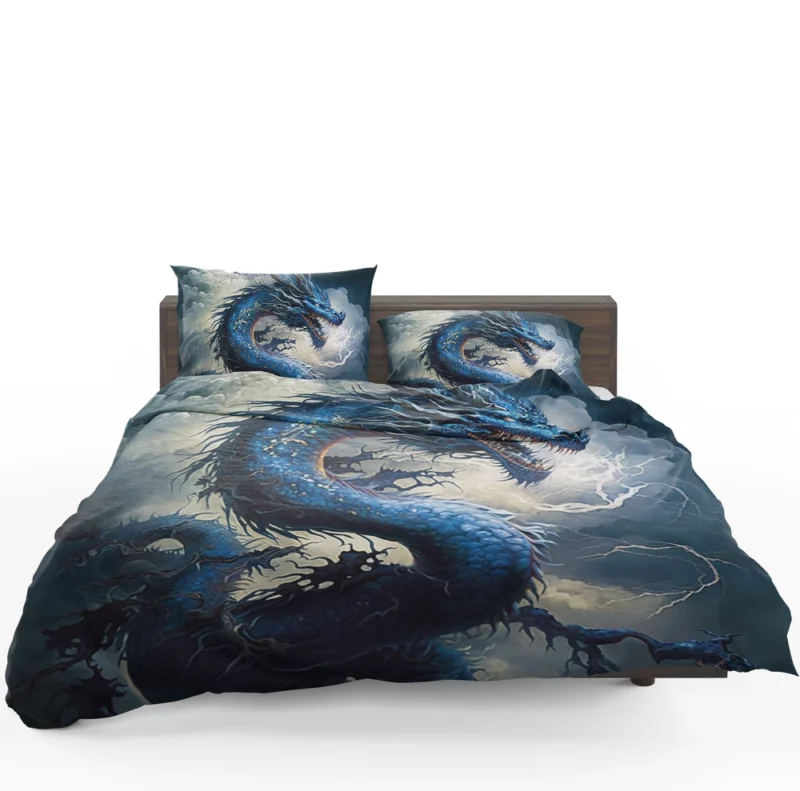 Dragon Breathing Lightning Bedding Set 1