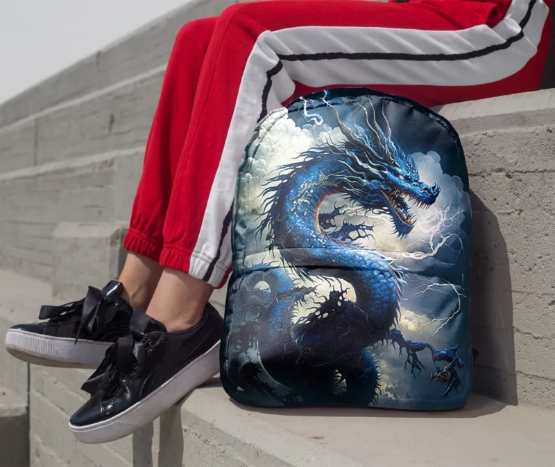 Dragon Breathing Lightning Minimalist Backpack 1