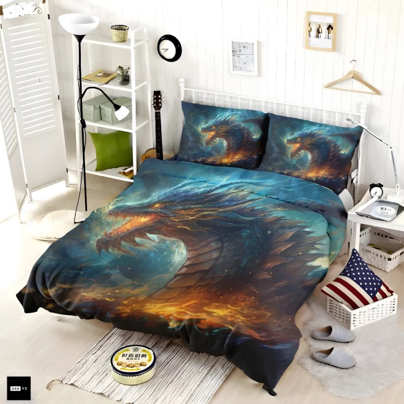 Dragon Spirit Encounter Bedding Set