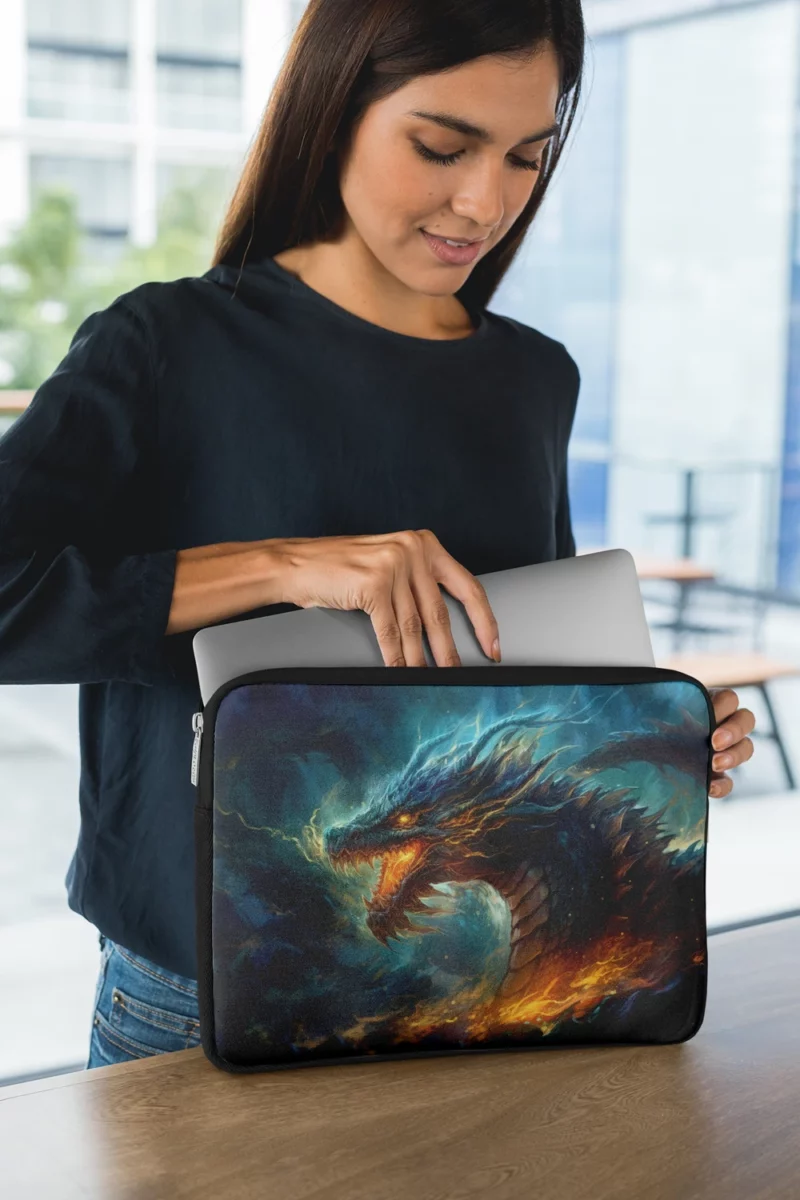 Dragon Spirit Encounter Laptop Sleeve 1