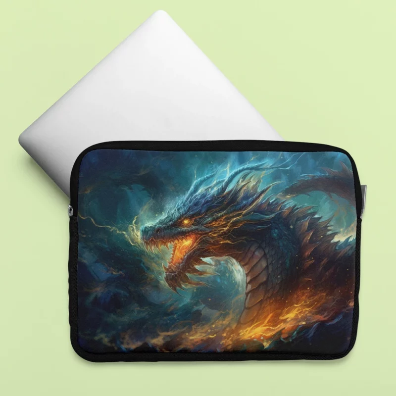 Dragon Spirit Encounter Laptop Sleeve