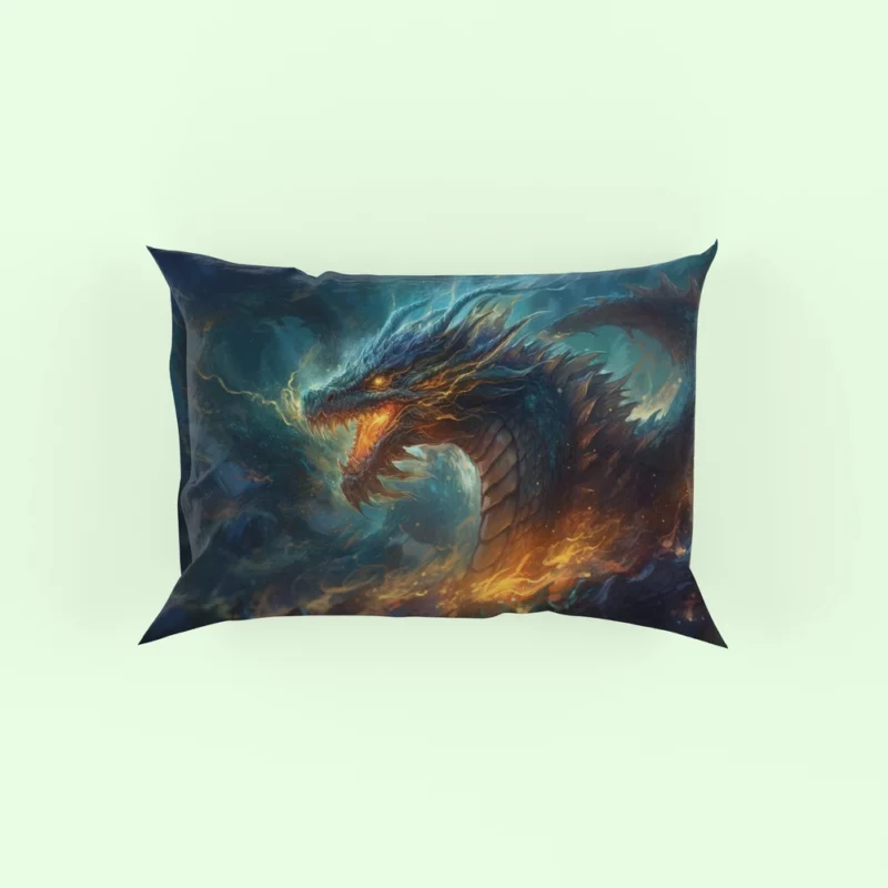 Dragon Spirit Encounter Pillow Case