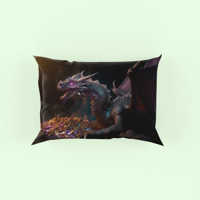 Dragons Fantasy Artwork Pillow Case