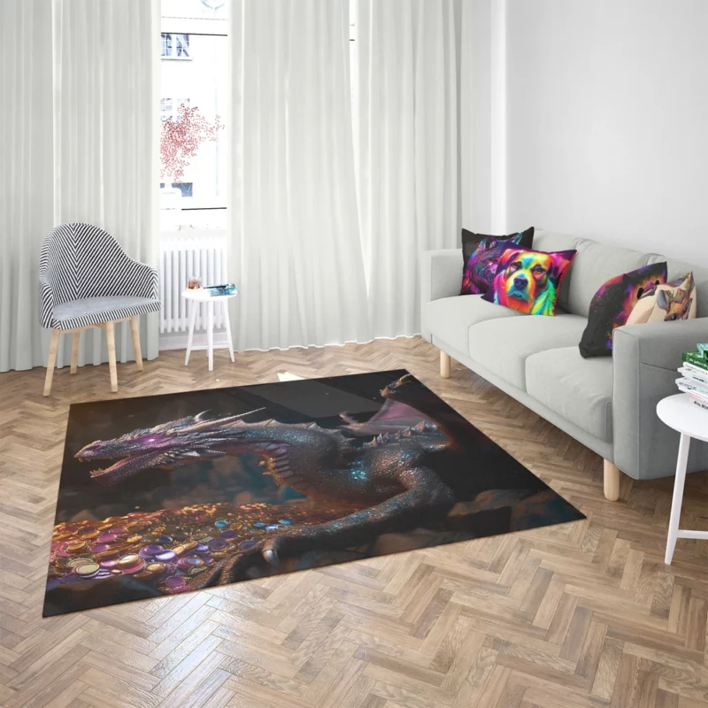 Dragons Fantasy Artwork Rug 2