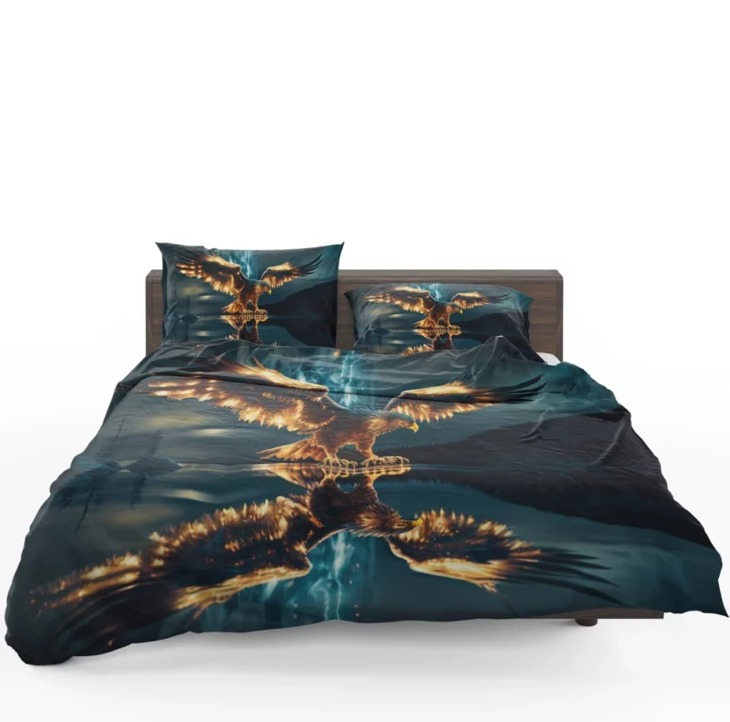 Eagle Digital Artwork Bedding Set 1