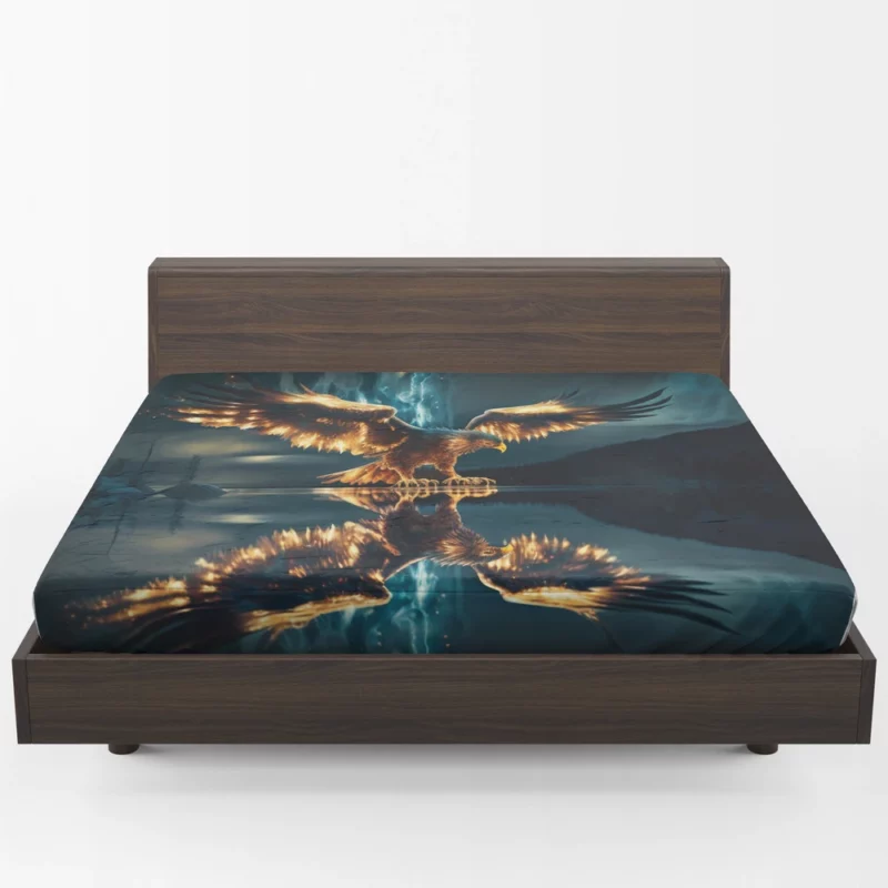 Eagle Digital Artwork Fitted Sheet 1