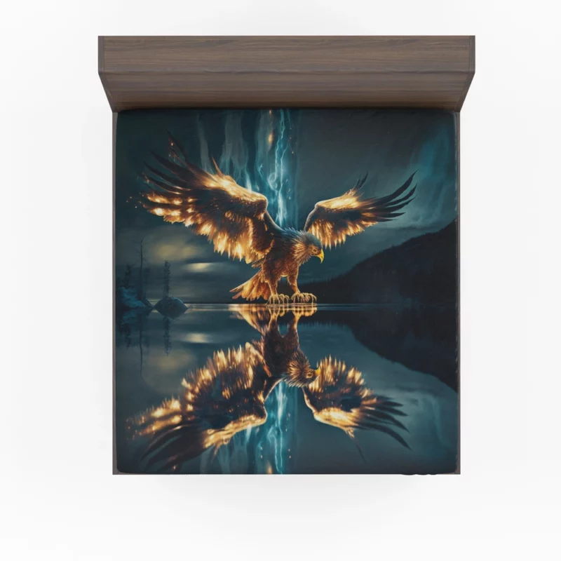 Eagle Digital Artwork Fitted Sheet