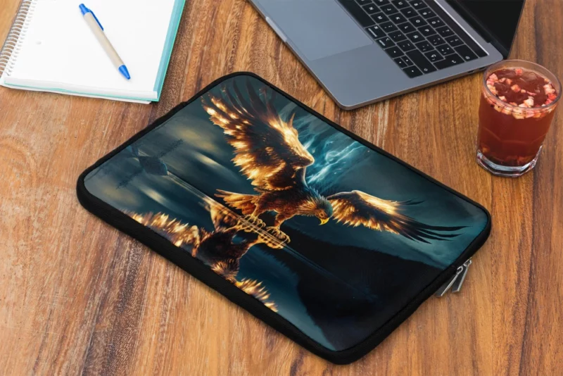 Eagle Digital Artwork Laptop Sleeve 2