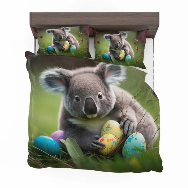 Easter Koala With Eggs Bedding Set 2